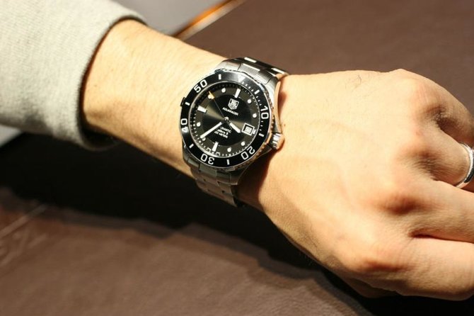 Tag Heuer WAN2110.BA0822 Aquaracer Calibre 5 Automatic 41 mm - фото 4