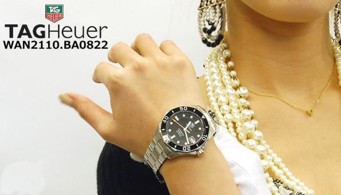 Tag Heuer WAN2110.BA0822 Aquaracer Calibre 5 Automatic 41 mm - фото 6