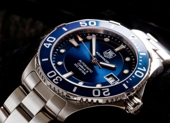 Tag Heuer WAN2111.BA0822 Aquaracer Calibre 5 Automatic 41 mm - фото 6