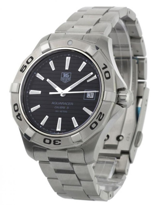 Tag Heuer WAP2010.BA0830 Aquaracer Calibre 5 Automatic 41 mm  - фото 4