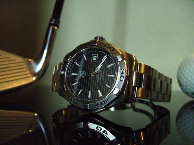 Tag Heuer WAP2010.BA0830 Aquaracer Calibre 5 Automatic 41 mm  - фото 6