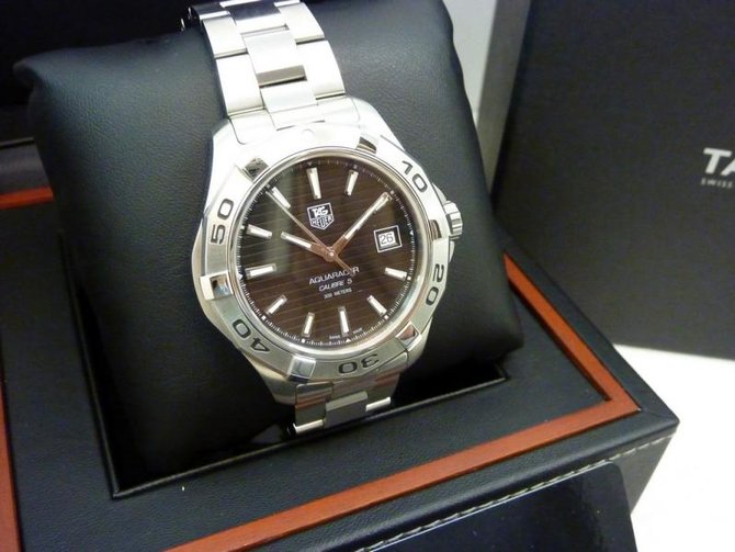 Tag Heuer WAP2010.BA0830 Aquaracer Calibre 5 Automatic 41 mm  - фото 8