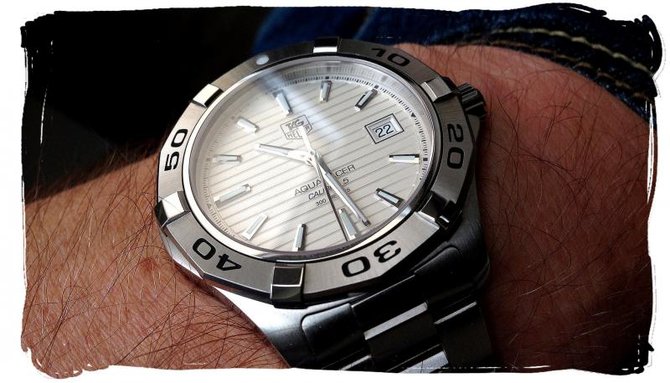 Tag Heuer WAP2011.BA0830 Aquaracer Calibre 5 Automatic 41 mm - фото 5