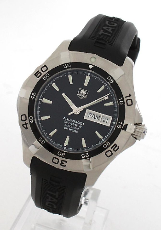 Tag Heuer WAF2010.FT8010 Aquaracer Calibre 5 Day Date Automatic 41 mm - фото 2