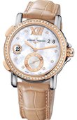 Ulysse Nardin Часы Ulysse Nardin Dual Time Ladies 245-22B/391-IND Big Date 37mm