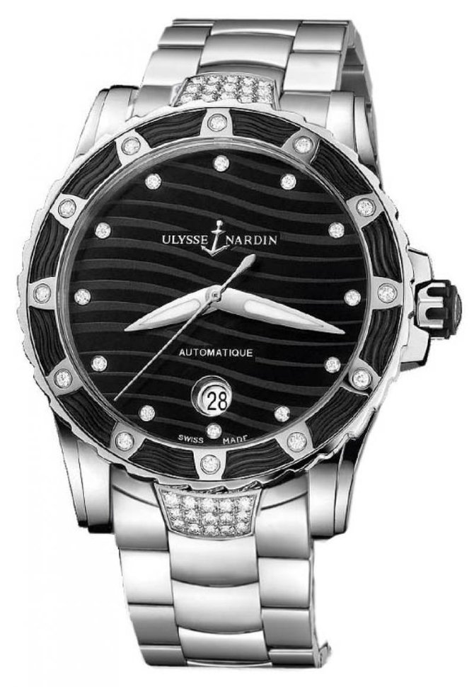 Ulysse Nardin 8153-180E-7C/12 Lady Diver Steel
