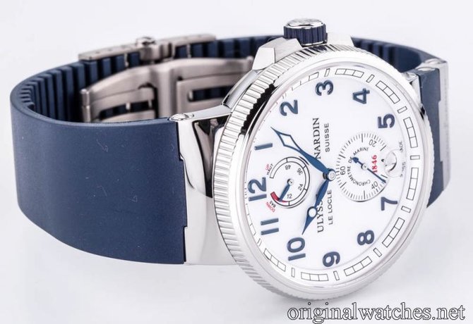 Ulysse Nardin 1183-126-3/60 Marine Manufacture Chronometer 43 mm Steel - фото 4