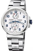 Ulysse Nardin Marine Manufacture 1183-126-7M/60 Chronometer 43 mm Steel