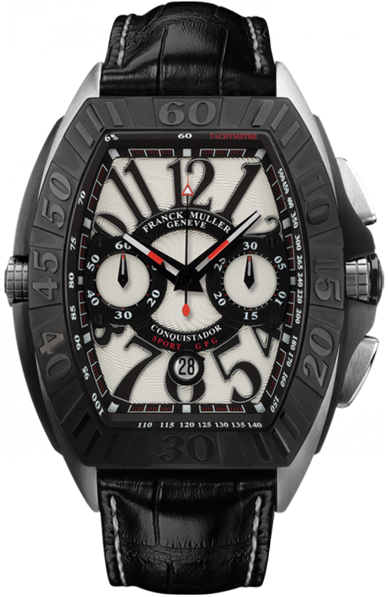 9900 CC GPG TITANIUM Franck Muller Grand Prix Chronograph Conquistador GPG
