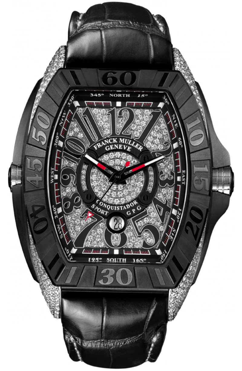 9900 T GPG D CD TITANIUM Franck Muller Grand Prix Date Conquistador GPG