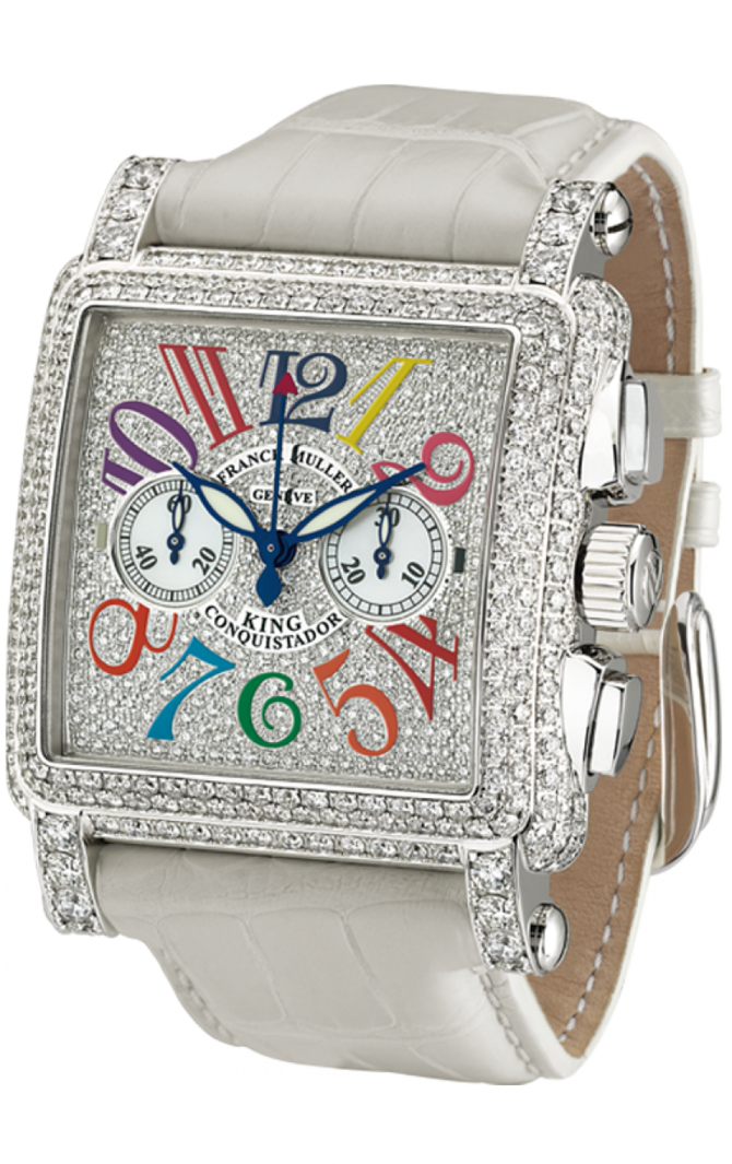 Franck Muller 10000 K CC COL DRM D CD Conquistador Cortez Chronograph