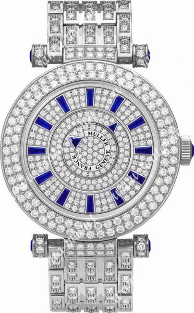 Franck Muller 42 DM D2R CD F Blue Double Mystery Ronde 