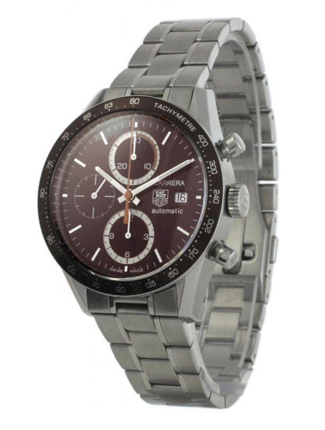 Tag Heuer CV2013.BA0794 Carrera Calibre 16 Automatic Chronograph 41 mm - фото 5