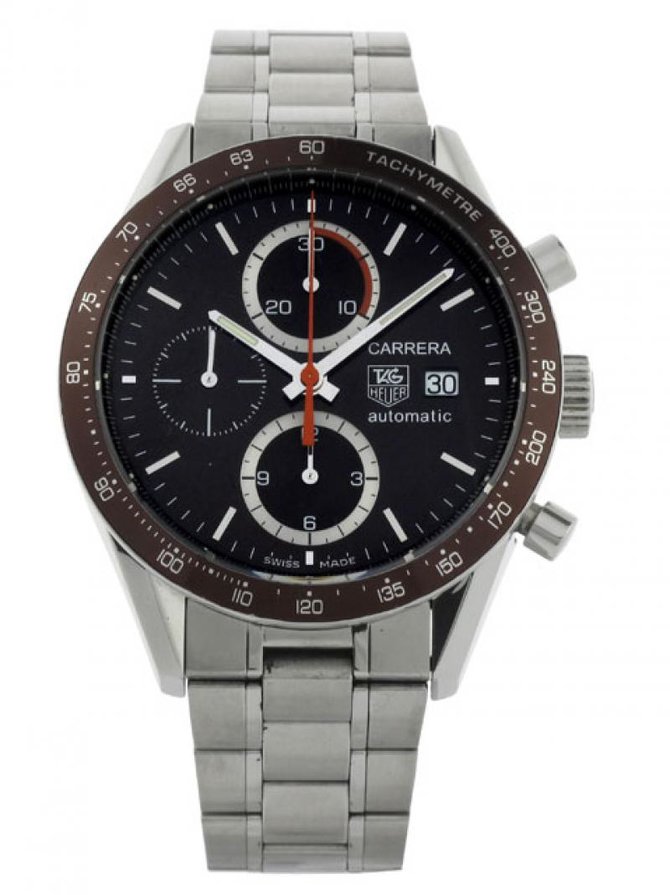 Tag Heuer CV2013.BA0794 Carrera Calibre 16 Automatic Chronograph 41 mm - фото 6