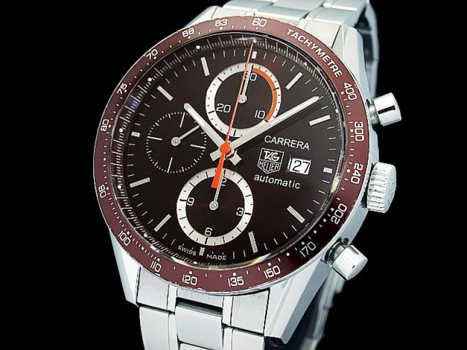 Tag Heuer CV2013.BA0794 Carrera Calibre 16 Automatic Chronograph 41 mm - фото 8