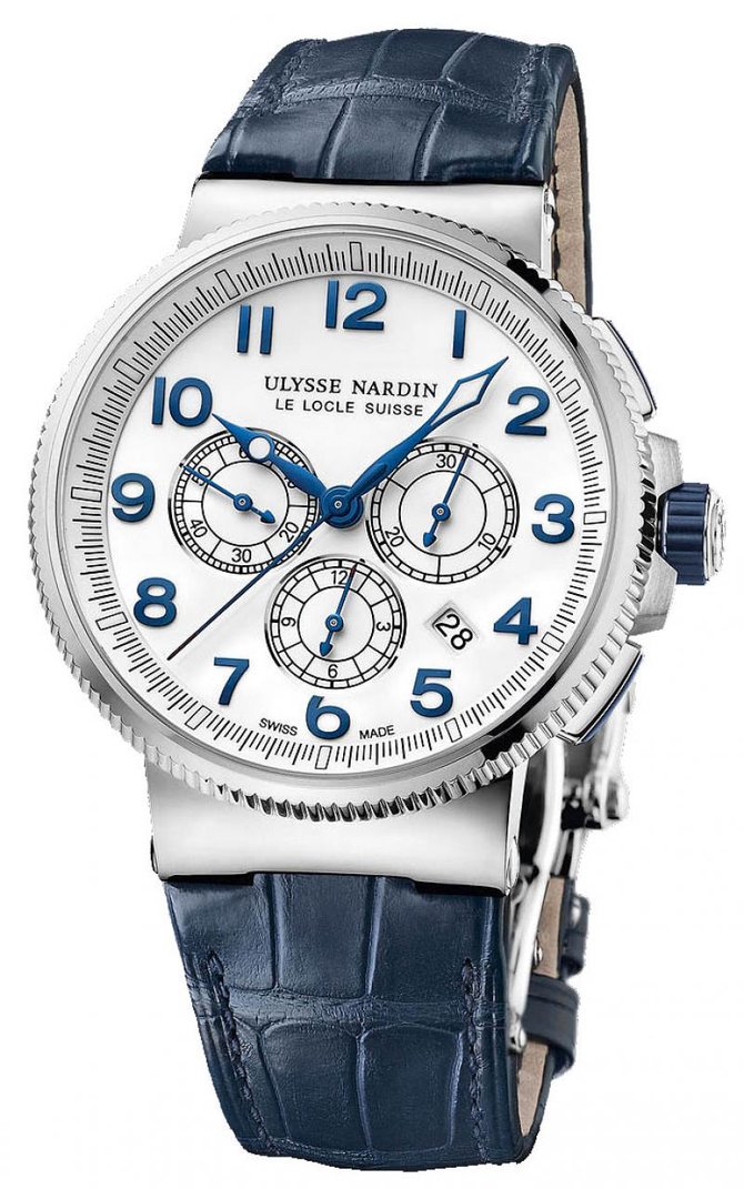 Ulysse Nardin 1503-150/60 Marine Manufacture Chronograph 43mm