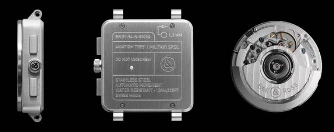 Bell & Ross BR 01-94 Steel Aviation Aviation Chronograph - фото 2