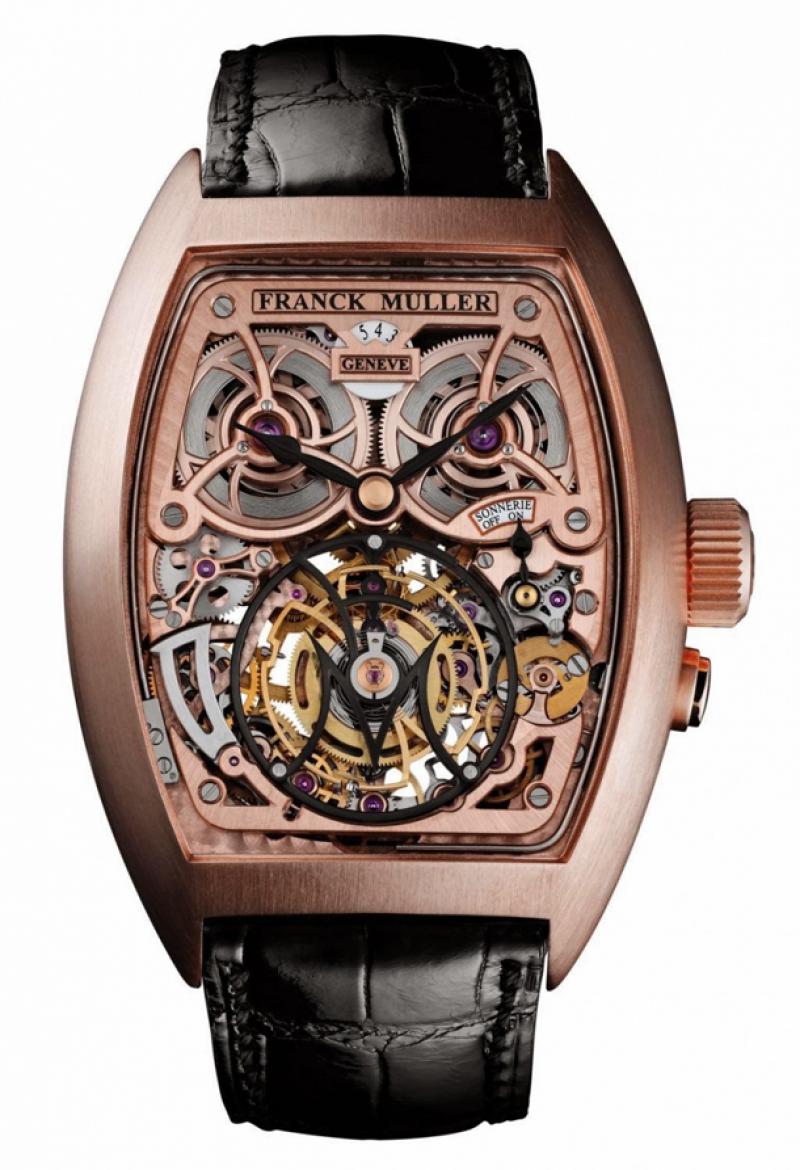 8889 T G GONG SQT Franck Muller Giga Gong Tourbillon Skeleton Aeternitas/Mega