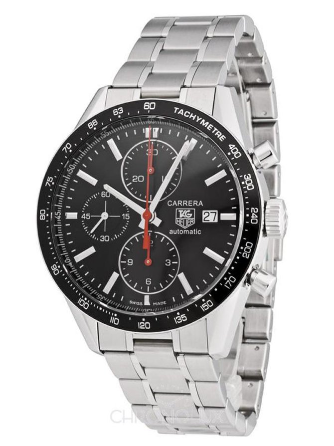 Tag Heuer CV2014.BA0794 Carrera Calibre 16 Automatic Chronograph 41 mm - фото 3
