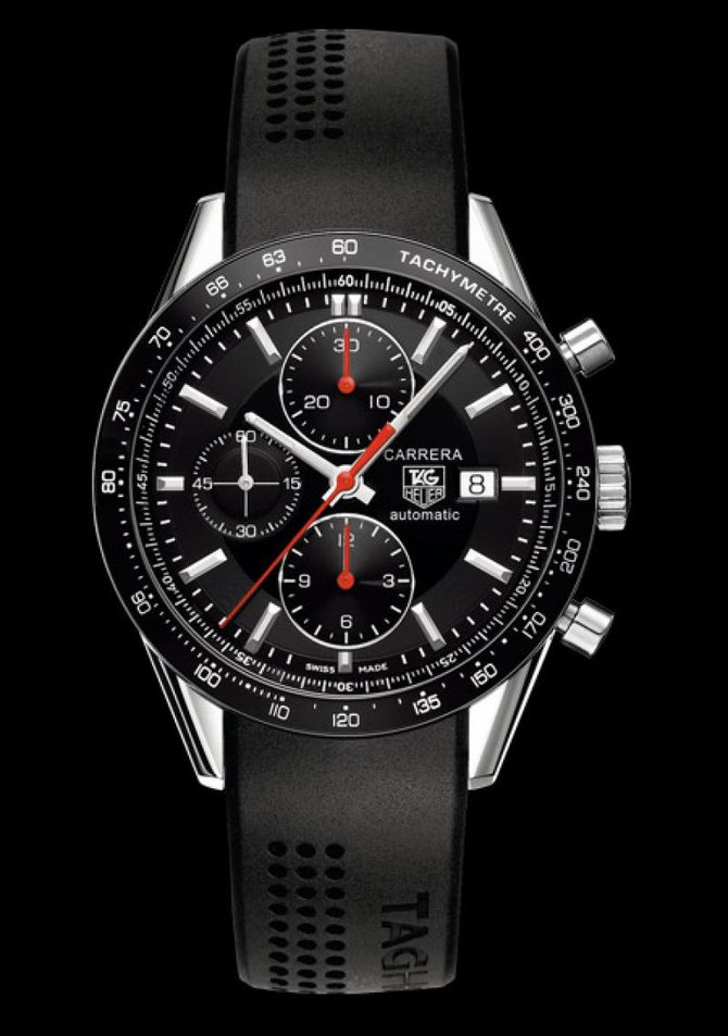 Tag Heuer CV2014.FT6014 Carrera Calibre 16 Automatic Chronograph 41 mm - фото 4