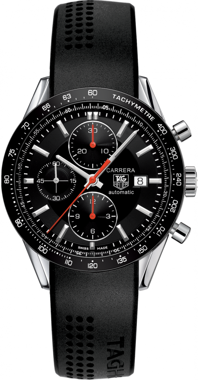 Tag Heuer CV2014.FT6014 Carrera Calibre 16 Automatic Chronograph 41 mm - фото 1