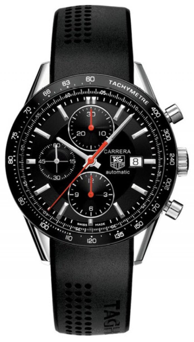 Tag Heuer CV2014.FT6014 Carrera Calibre 16 Automatic Chronograph 41 mm - фото 2