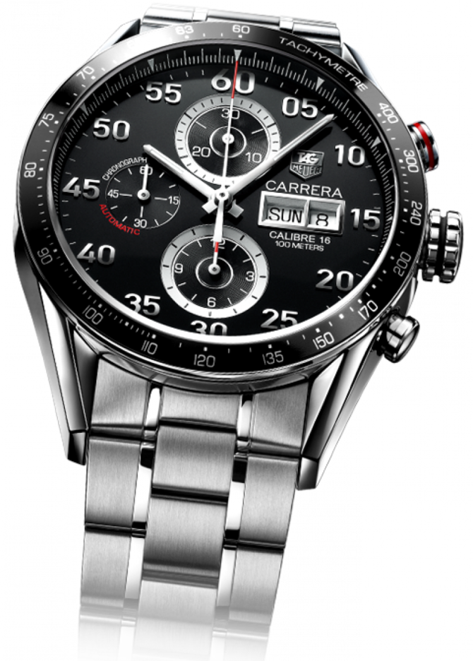 Tag Heuer CV2A10 BA0796 Carrera  Calibre 16 Day Date Automatic Chronograph 43 mm - фото 4