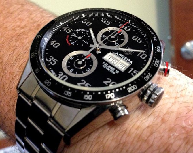 Tag Heuer CV2A10 BA0796 Carrera  Calibre 16 Day Date Automatic Chronograph 43 mm - фото 5