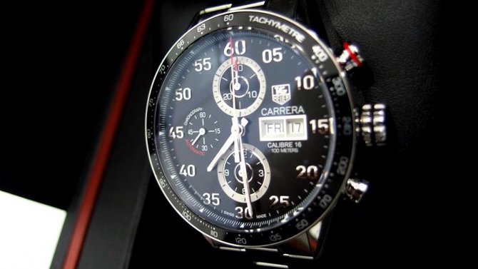 Tag Heuer CV2A10 BA0796 Carrera  Calibre 16 Day Date Automatic Chronograph 43 mm - фото 6