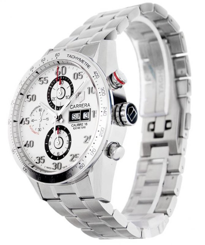 Tag Heuer CV2A11.BA0796 Carrera Calibre 16 Day Date Automatic Chronograph 43 mm - фото 2