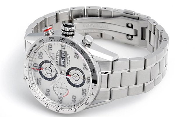 Tag Heuer CV2A11.BA0796 Carrera Calibre 16 Day Date Automatic Chronograph 43 mm - фото 4