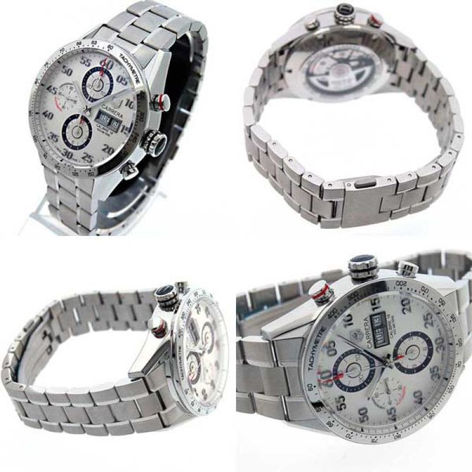 Tag Heuer CV2A11.BA0796 Carrera Calibre 16 Day Date Automatic Chronograph 43 mm - фото 6