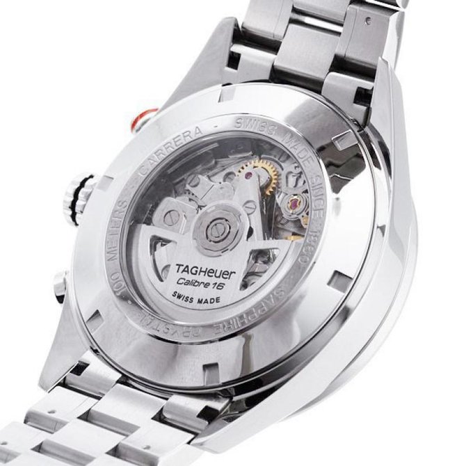 Tag Heuer CV2A11.BA0796 Carrera Calibre 16 Day Date Automatic Chronograph 43 mm - фото 9