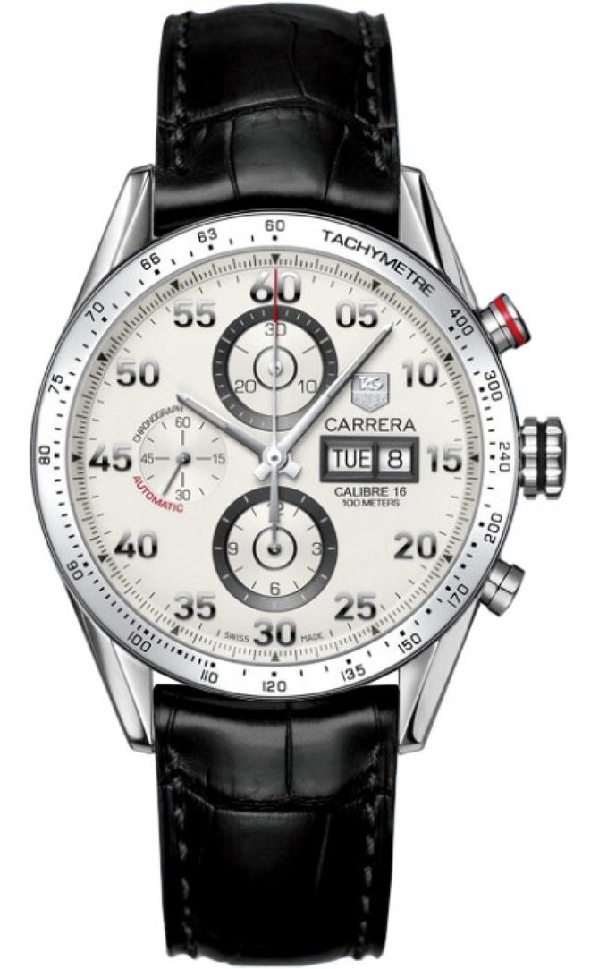 Tag Heuer CV2A11.FC6235 Carrera Calibre 16 Day Date Automatic Chronograph 43 mm - фото 1
