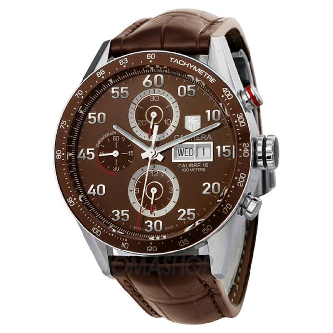 Tag Heuer CV2A12-FC6236 Carrera Calibre 16 Day Date Automatic Chronograph 43 mm - фото 3