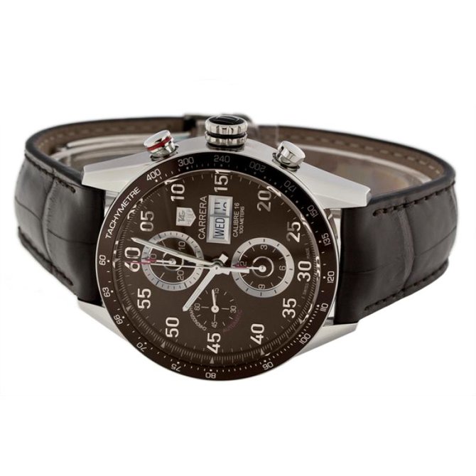 Tag Heuer CV2A12-FC6236 Carrera Calibre 16 Day Date Automatic Chronograph 43 mm - фото 6