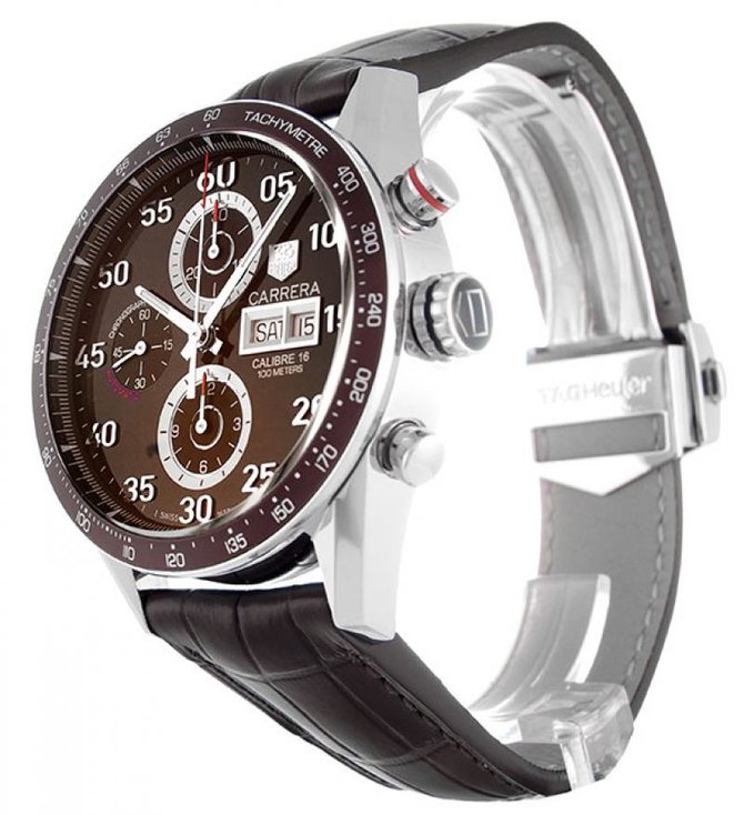 Tag Heuer CV2A12-FC6236 Carrera Calibre 16 Day Date Automatic Chronograph 43 mm - фото 8