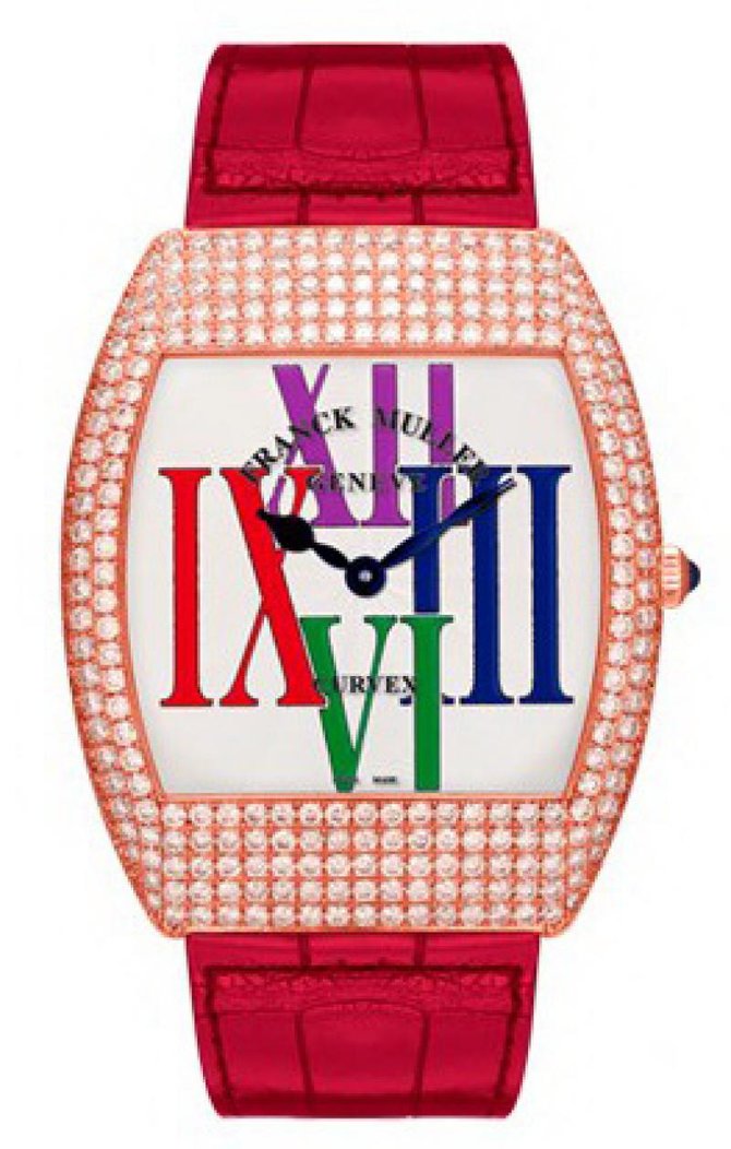Franck Muller 2267 QZ COL DRM R AL D Grace Curvex Quartz 