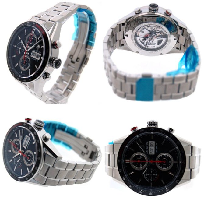 Tag Heuer CV2A1F.BA0796 Carrera Calibre 16 Day Date Monaco Grand Prix LE 3000 - фото 3