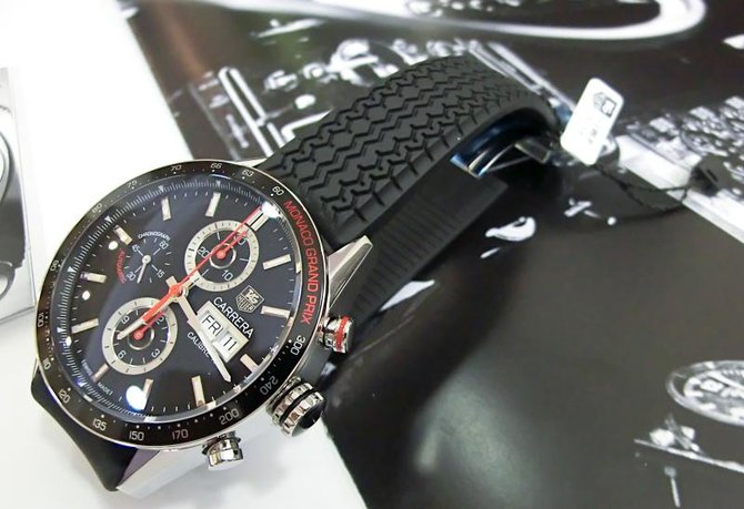 Tag Heuer CV2A1F.FT6033 Carrera Calibre 16 Day Date Monaco Grand Prix LE 3000 - фото 6