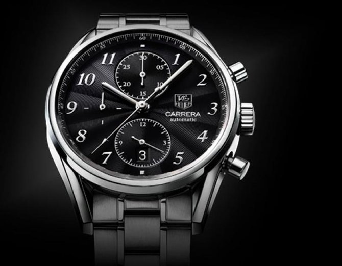 Tag Heuer CAS2110.BA0730 Carrera Calibre 16 Heritage Automatic Chronograph 41 mm - фото 4