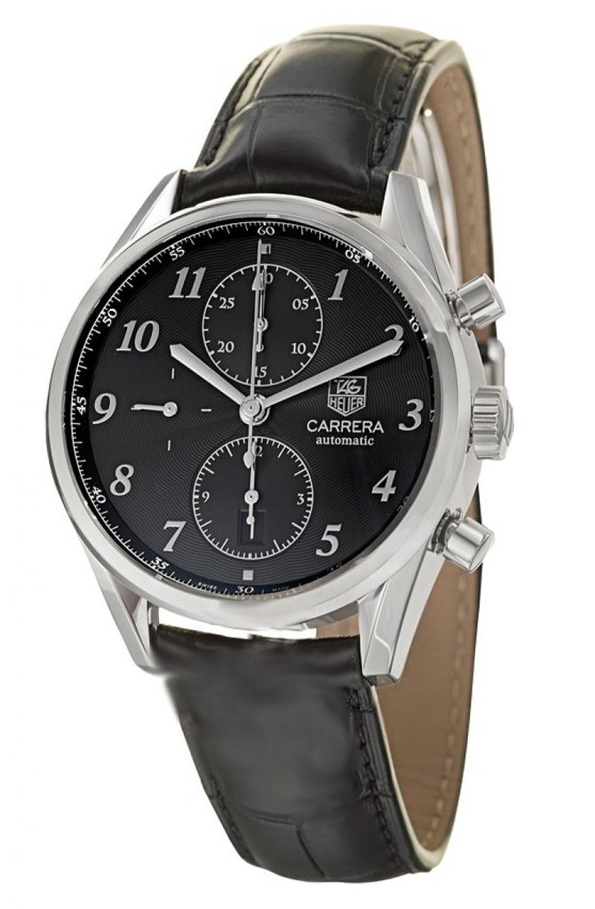 Tag Heuer CAS2110.BA0730 Carrera Calibre 16 Heritage Automatic Chronograph 41 mm - фото 2