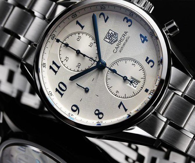 Tag Heuer CAS2111.BA0730 Carrera Calibre 16 Heritage Automatic Chronograph 41 mm - фото 4