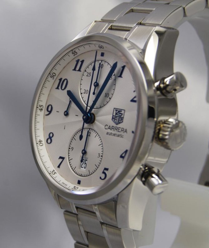 Tag Heuer CAS2111.BA0730 Carrera Calibre 16 Heritage Automatic Chronograph 41 mm - фото 9