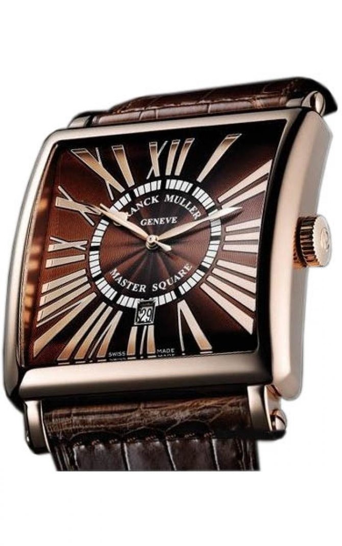 Franck Muller 6000 H SC DT Rel R Rose Gold Master Square Automatic Date