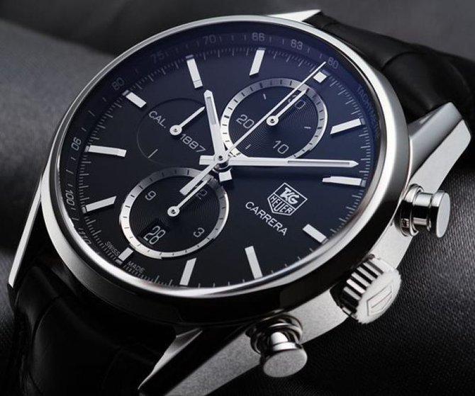 Tag Heuer CAR2110.FC6266 Carrera Calibre 1887 Automatic Chronograph 41 mm - фото 8