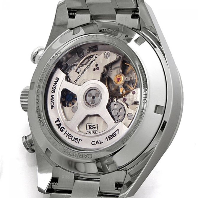 Tag Heuer CAR2111.FC6176 Carrera Calibre 1887 Automatic Chronograph 41 mm - фото 2