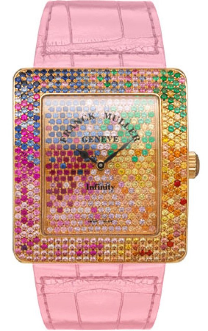 Franck Muller 3740 QZ 4 SAI D CD Pink Heart 4 Saisons Square