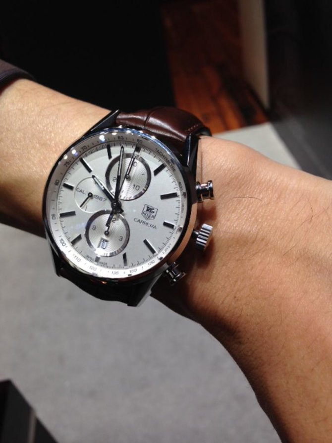 Tag Heuer CAR2111.FC6291 Carrera Calibre 1887 Automatic Chronograph 41 mm - фото 8