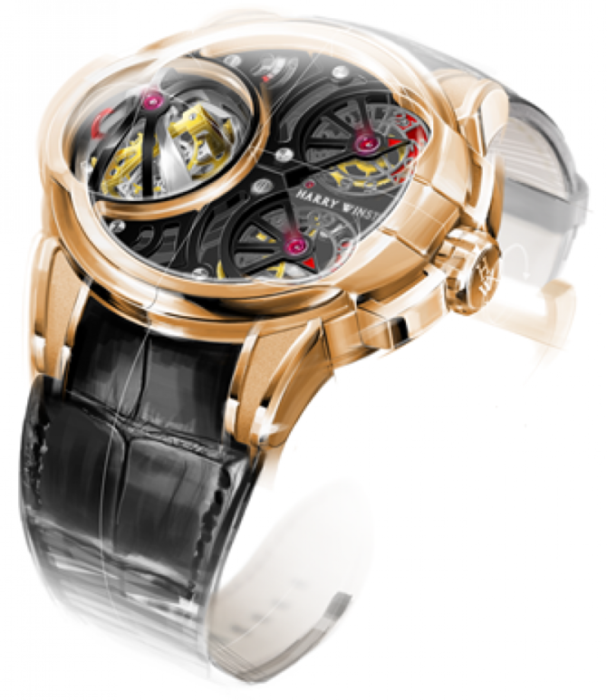 Harry Winston HCOMTT47RR001 High Horology Histoire de Tourbillon - фото 2